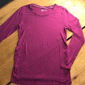 Gap Maternity super soft long sleeve t-shirt: med